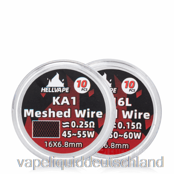 Hellvape Dead Rabbit M Maschendraht 0,15 Ohm Maschendrahtbleche Vape Deutschland